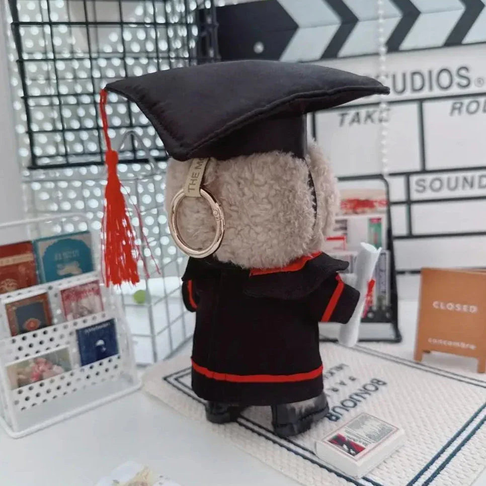 Handmade Graduation Labubu Outfit