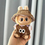 Handmade Labubu Forest Friends Dungaree Outfit