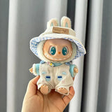 Handmade Labubu Forest Friends Dungaree Outfit